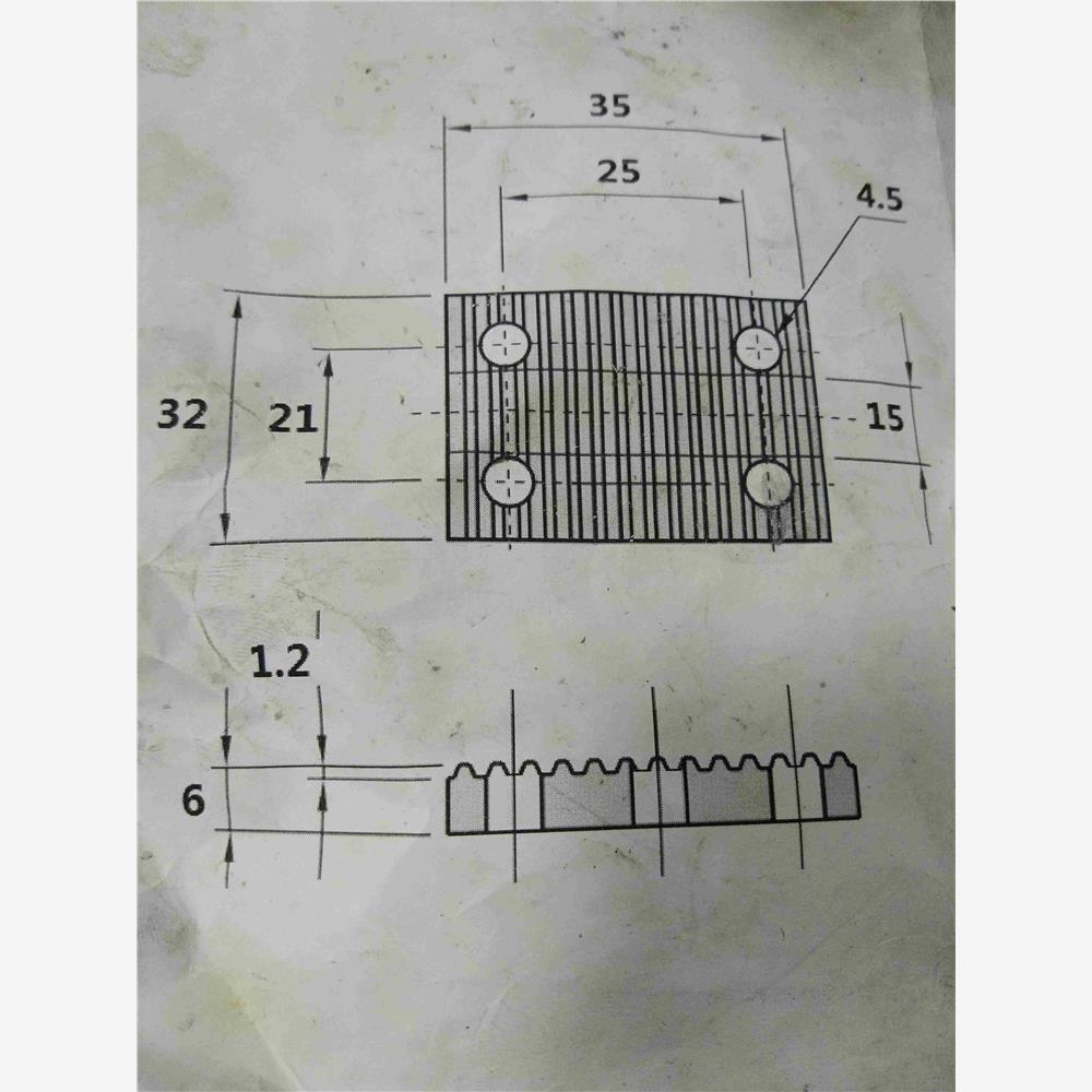 定做同步压板齿板带轮M