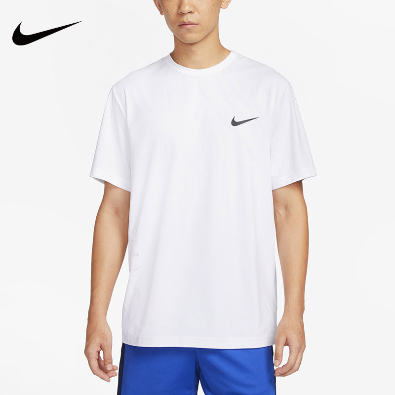 Nike耐克短袖男子夏季新款跑步休闲舒适运动透气训练T恤FN7290_虎窝淘