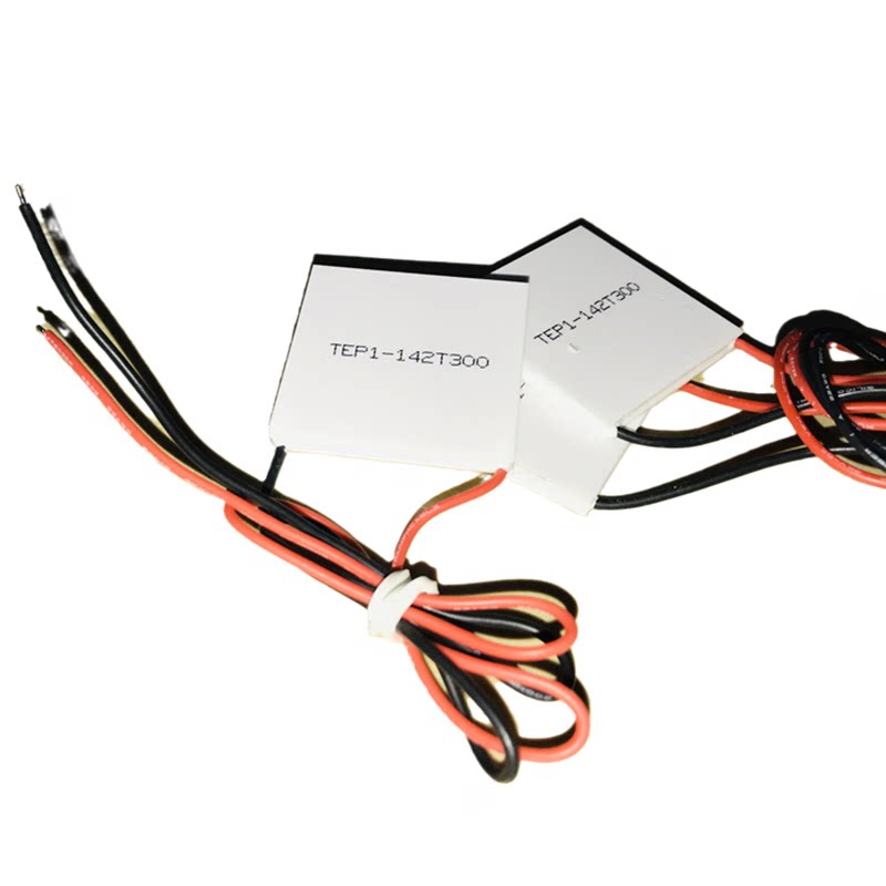 温差发电片温差热发电片tep1-142t300压电陶瓷发电片40*40mm冷i发