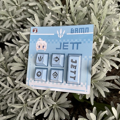 无畏契约JETT捷风主题透光键帽