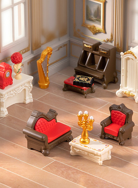 15款欧式复古树脂柜茶几椅摆件