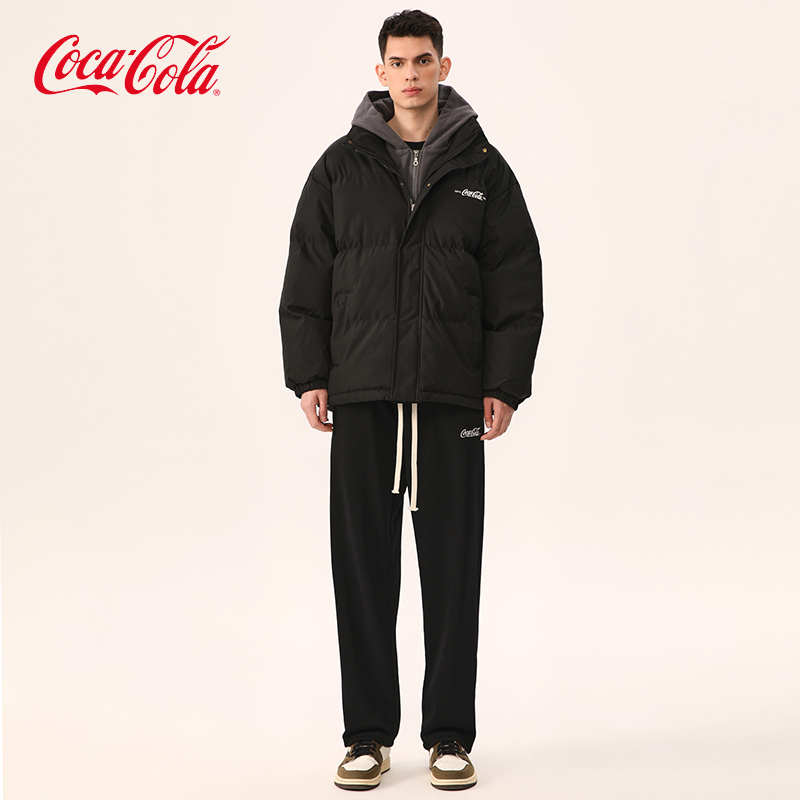 Coca-Cola可口可乐加厚棉服套装