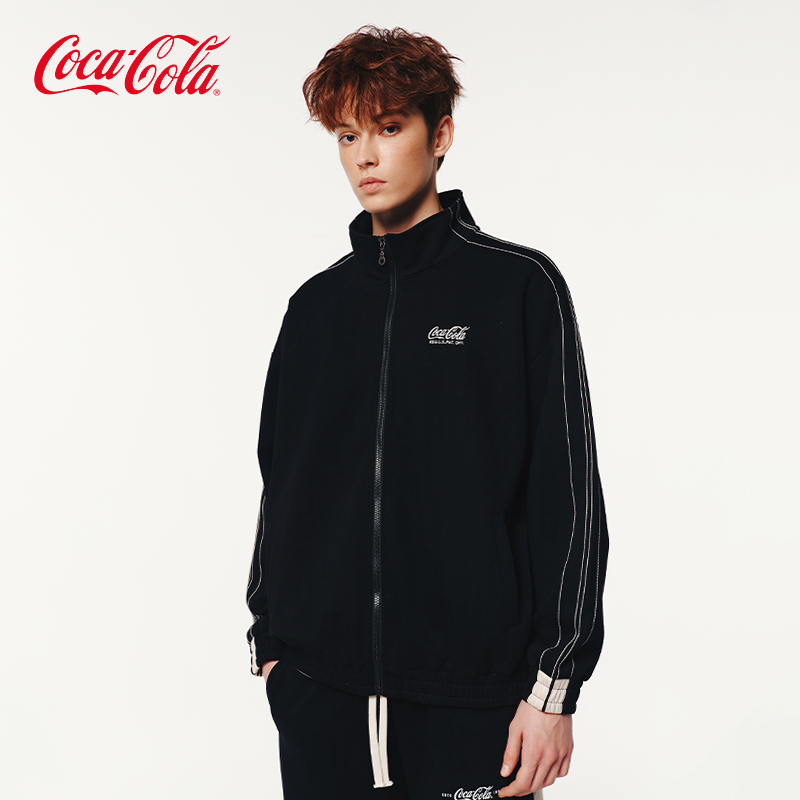 可口可乐休闲外套加绒加厚