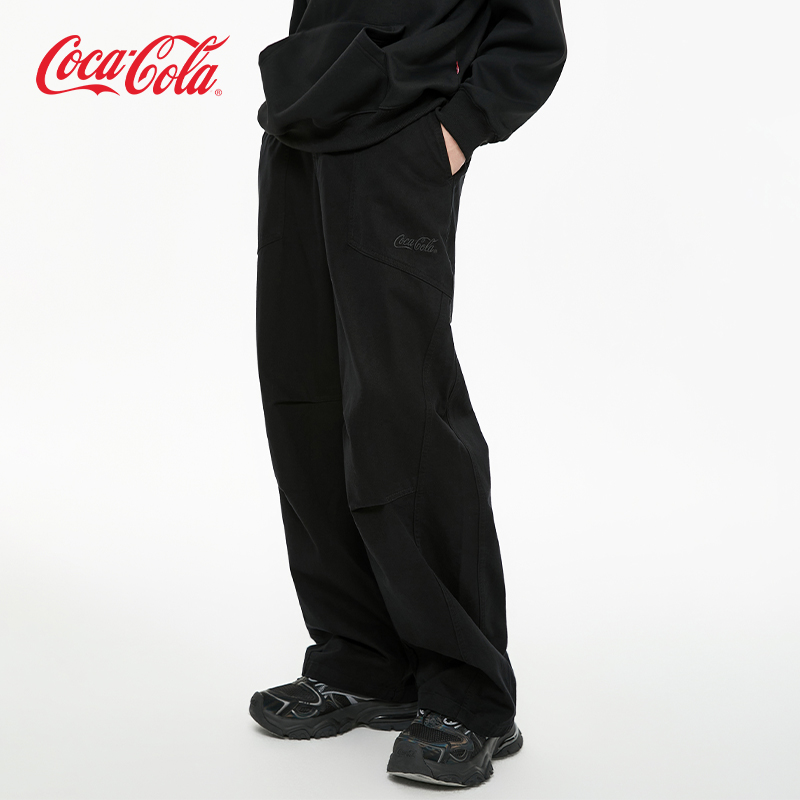 可口可乐户外美式休闲弯刀工装裤