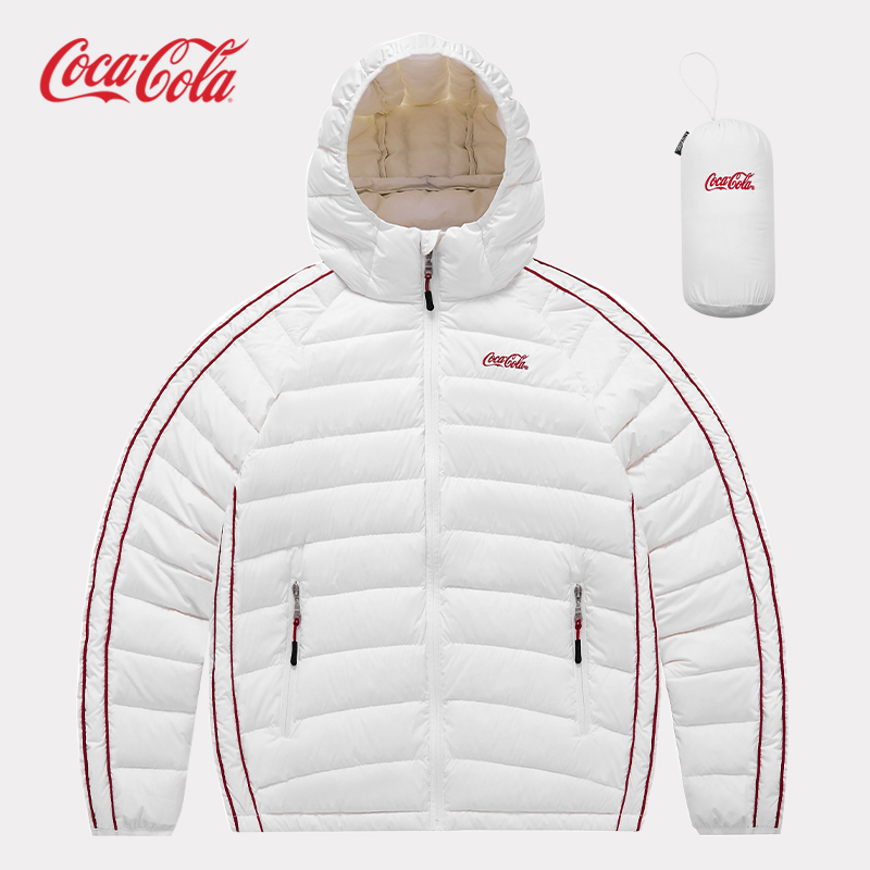 撞色轻薄保暖排骨男女同款条纹