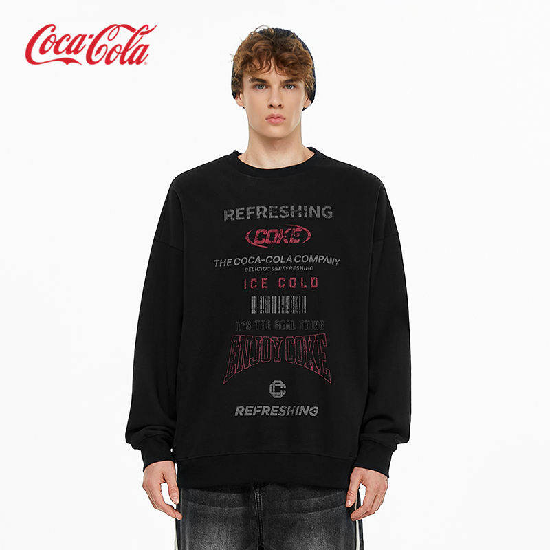 Coca－Cola可口可乐印花卫衣