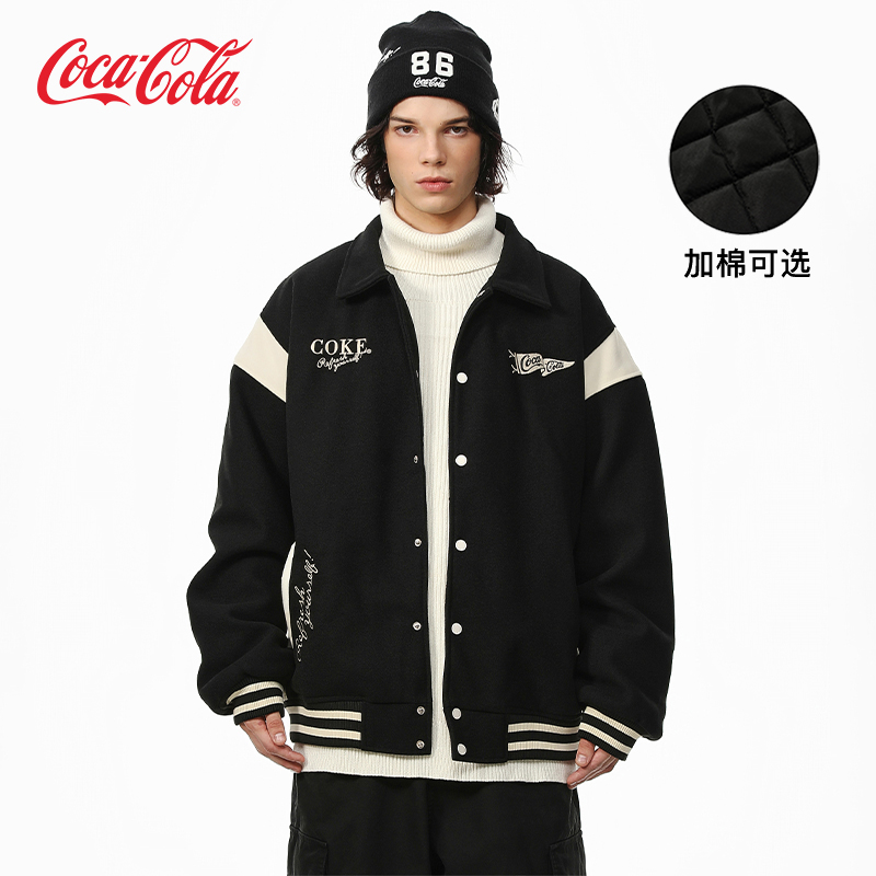 Coca-Cola/可口可乐棒球服外套