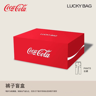 衛衣套裝 可口可樂 Cola 休閑長褲 連帽圓領盲盒男女同款 秋季 Coca