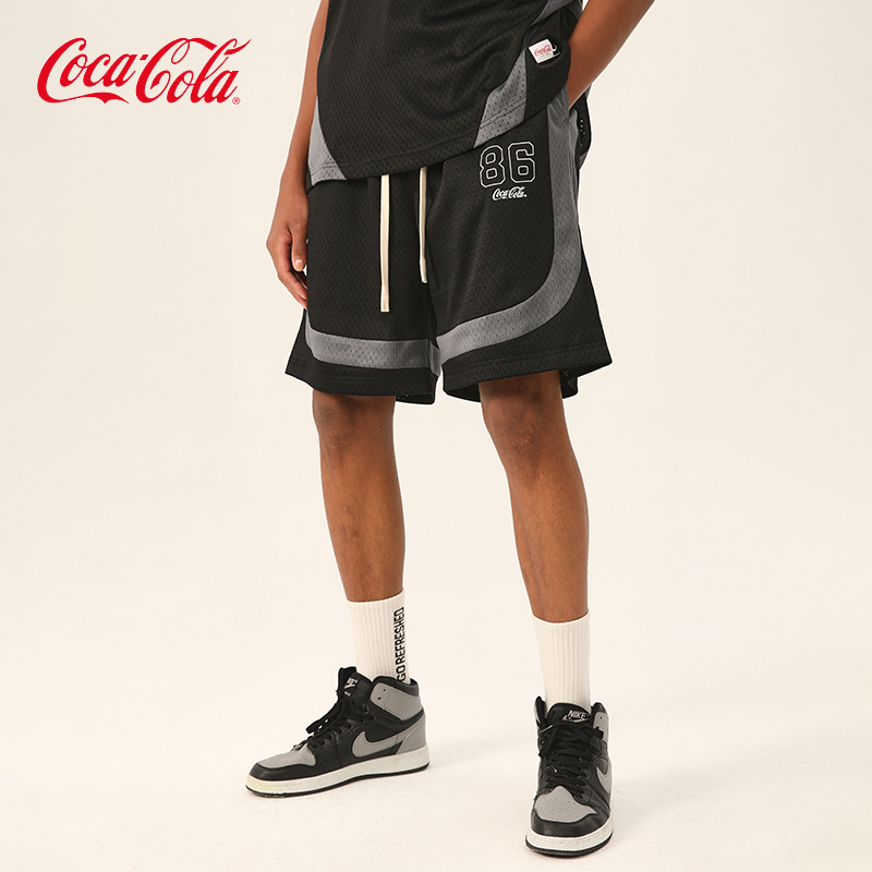 Coca-Cola/可口可乐运动篮球短裤