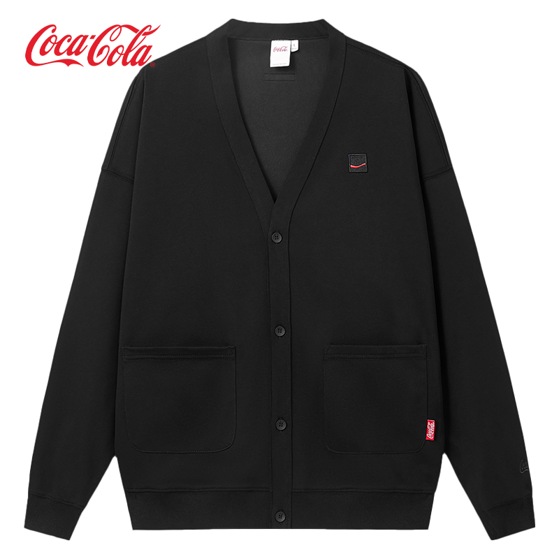 可口可乐开衫外套卫衣