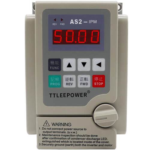 新款低速变频器AS2-107IPM单相220V 高速0.75kw1.5KW2.2电机包邮