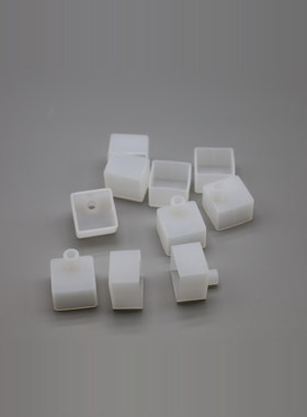 LED实心硅胶灯带堵头尾帽 10mm套管有孔无孔长嘴尾塞防水包胶灯条