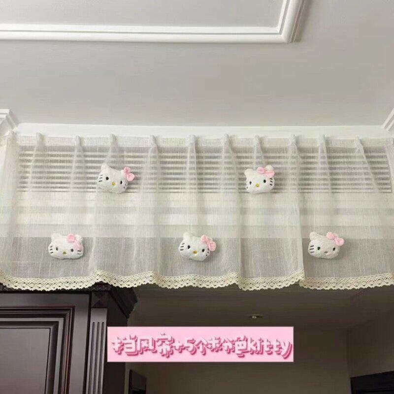 kt猫空调挡风板防直吹婴儿遮挡风帘Hellokitty装饰可爱风防尘罩