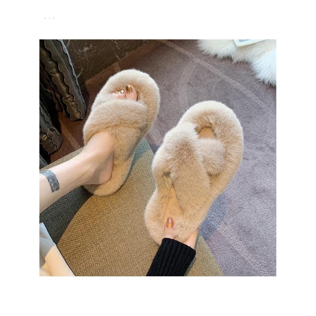 毛毛拖鞋女外穿2025新款韩版ins潮鞋秋冬2024家居棉拖鞋子春夏季