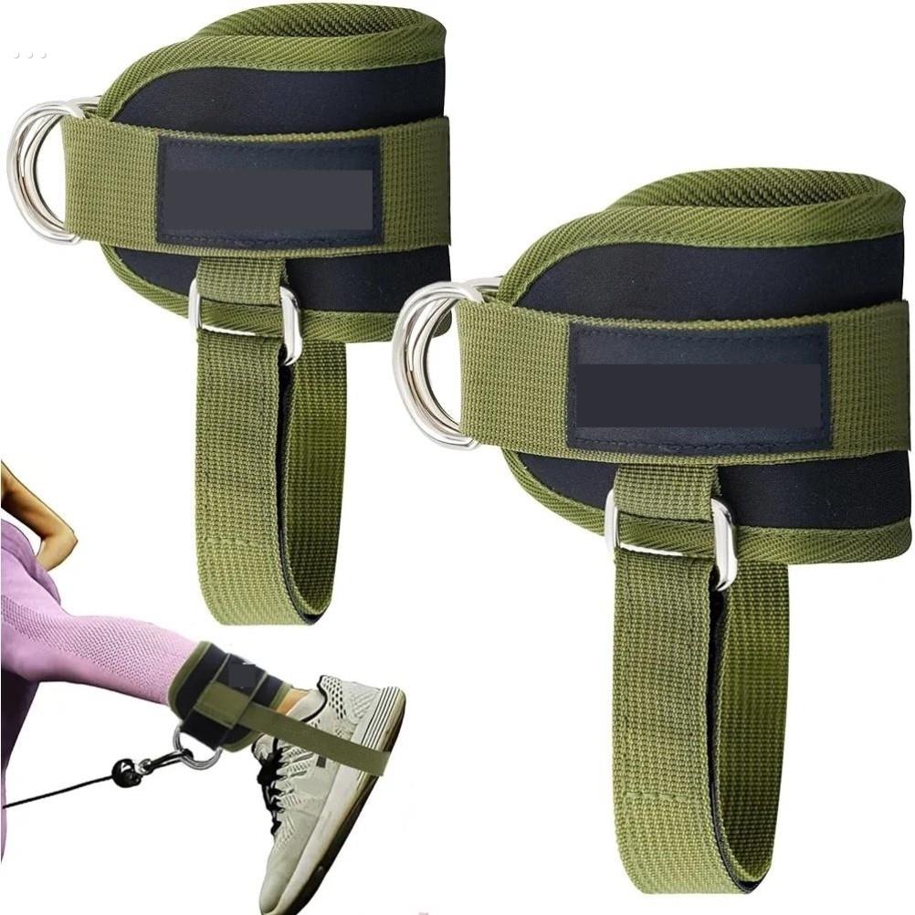 龙门架练腿练臀部力量健身训练器材脚环绑腿扣脚踝绑带拉力绳配件