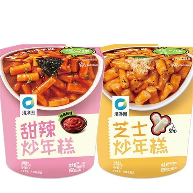 清净园韩式甜辣芝士炒年糕条微波自热速食方便