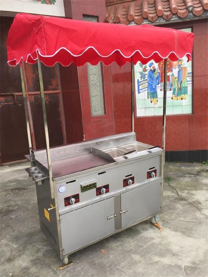 煎饼果子摆摊车架子三轮小推车摆夜摊方便炸土豆鸡蛋灌饼水煮路