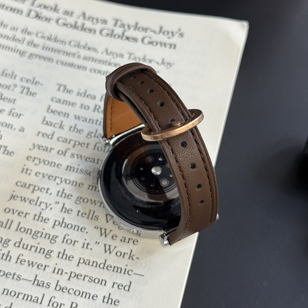 适用华为手表gt6/5/4/3表带皮质