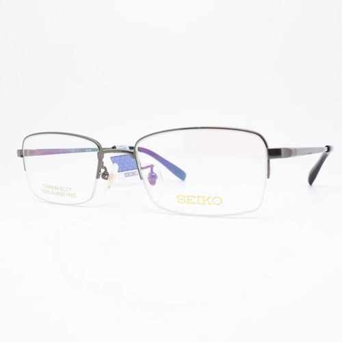 精工男半框HO1077近视眼镜框