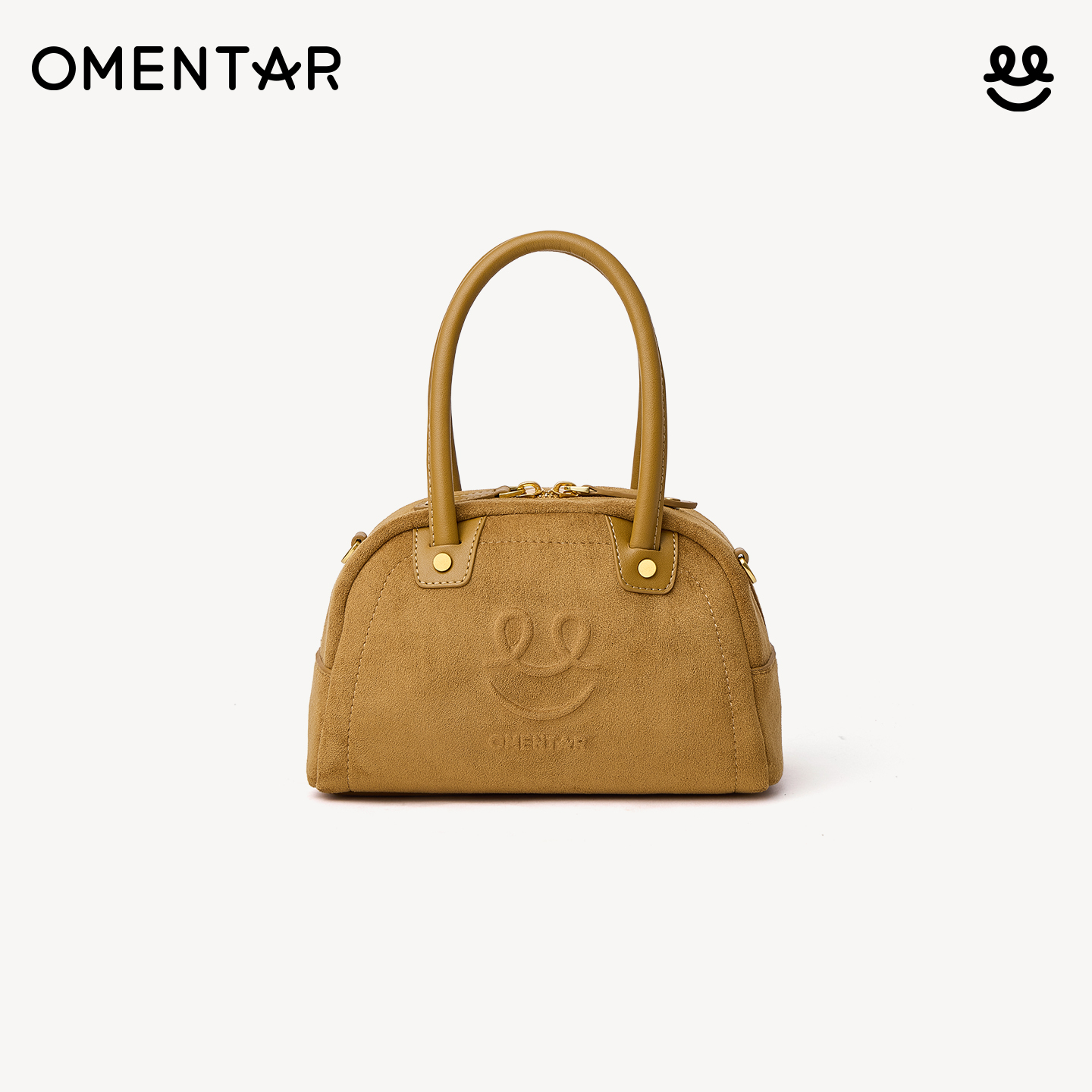 OMENTAR开心哇波士顿包通勤小包