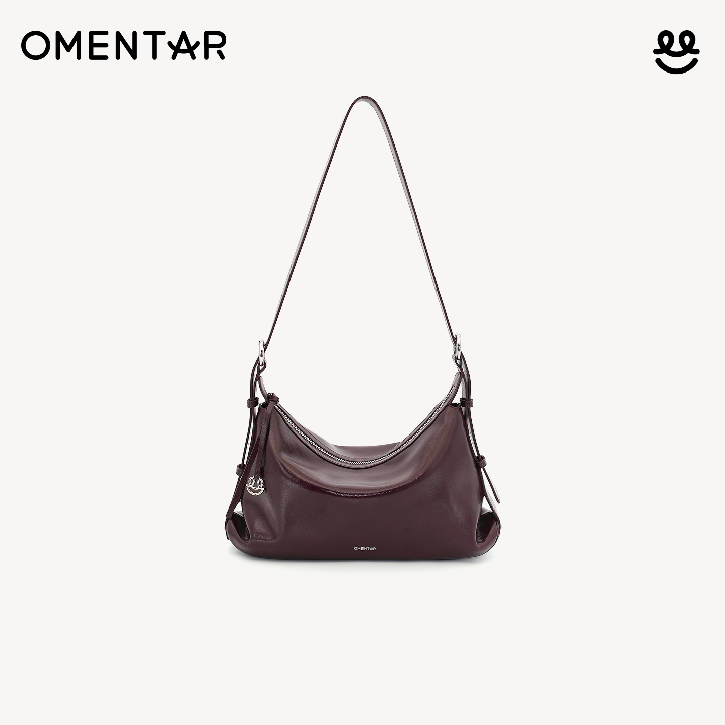 OMENTAR墩墩枕头包斜挎腋下包