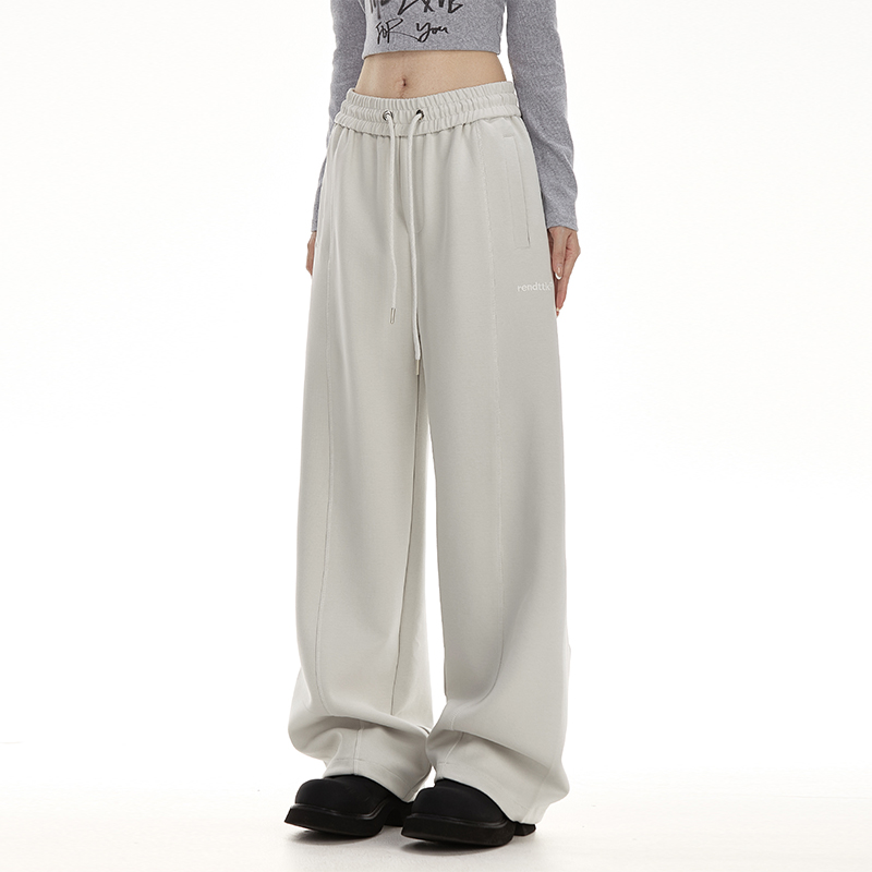 RESUMM美式复古抽绳卫裤运动裤