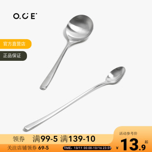 不锈钢圆头汤勺