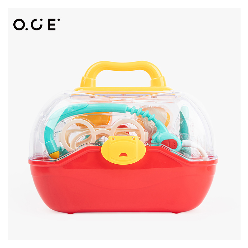 OCE家品儿童过家家玩具小医生扮演医疗工具箱套装扮家家医生工具