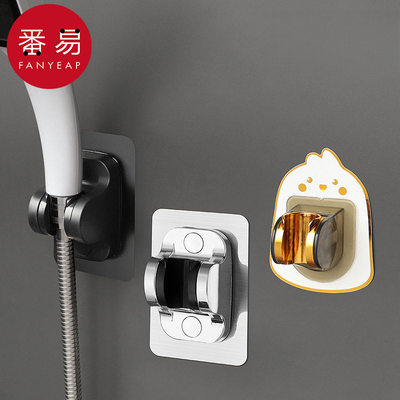 花洒支架A1pn008-免打孔可调节喷头挂座浴室淋浴器卫生间撑架固