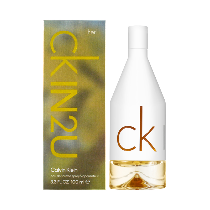 Calvin Klein凯文克莱CK因为你喜欢你In2u女士淡香水50 100 150ml