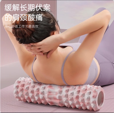 泡沫轴压小腿深度按摩肌肉初学者