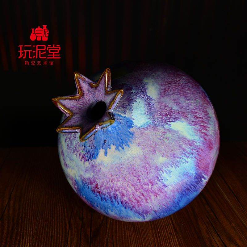 禹州钧瓷玩泥堂艺术馆老师全手工