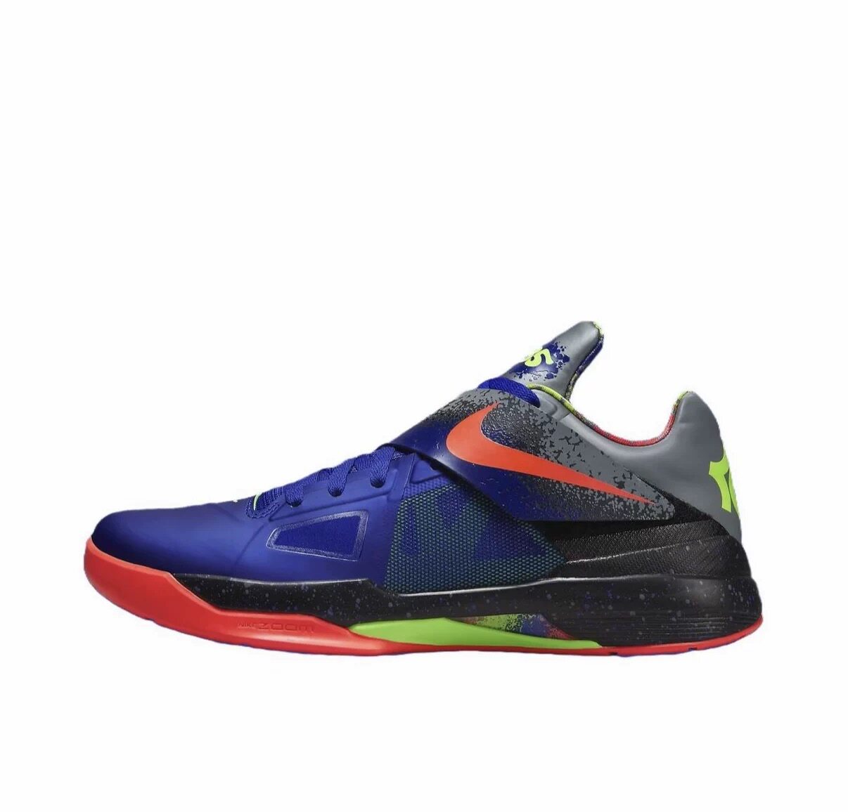 Nike Zoom KD 4 杜兰特 篮球鞋 防滑耐磨圆头缓震回弹织物嘉兴仓图片