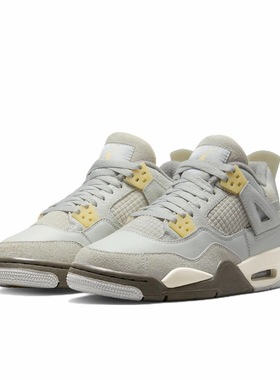 Air Joedan 4 运动休闲鞋 灰色 DV2262-021 LH仓