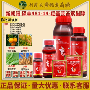硕丰481花之果14-羟基芸苔素甾醇 解药害新朝阳植物生长调节剂80g