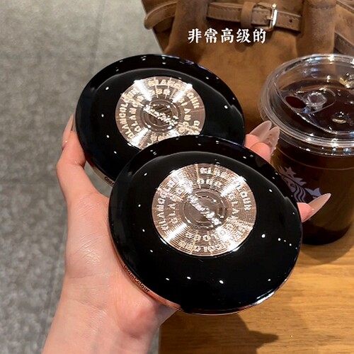 GlamColour21克大粉饼！绒雾定焦粉饼轻透控油锁妆上班通勤持妆