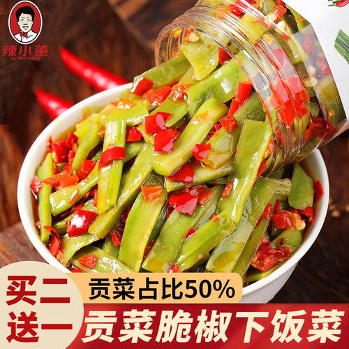 辣小董剁椒贡菜湖南特产下饭菜