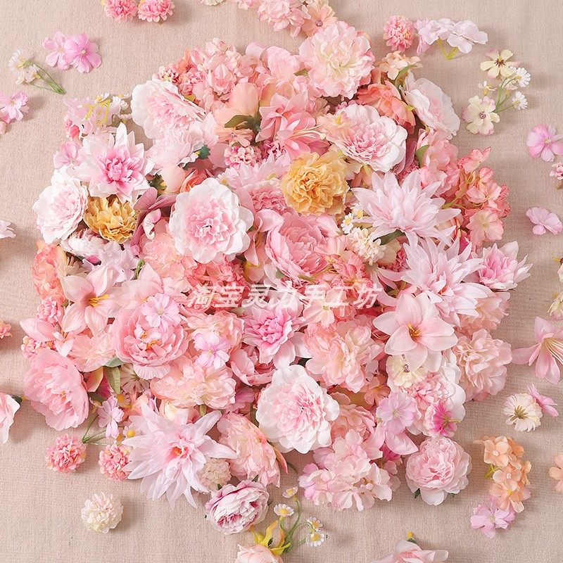 仿真小花朵混搭diy手工材料包花头手作簪花头饰花环发簪裙撑装饰,家居饰品,仿真花/假花,淘宝优惠券,粉丝福利购,淘宝优惠卷