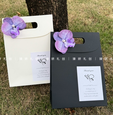 美业服装业装面膜伴手礼手提袋高级感伴手礼袋高颜值手提袋