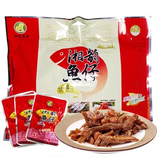 湘韵鱼仔408克毛毛鱼干 休闲礼包张家界景区同款开袋即食下酒菜品