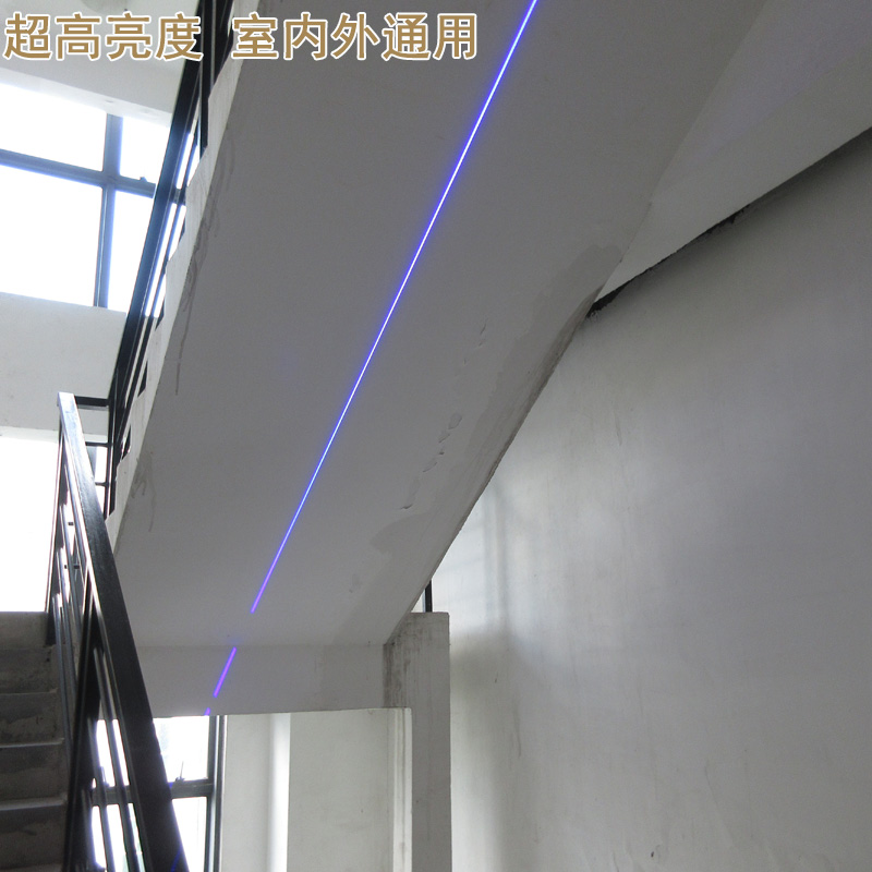 450nm1500mw可调超高亮度一字线激光器 十字红外线定位灯点状镭射