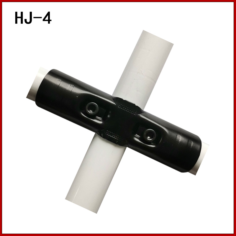 厂家直销外径28MM精益管配件精益管连接件线棒接头精益管接头扣件