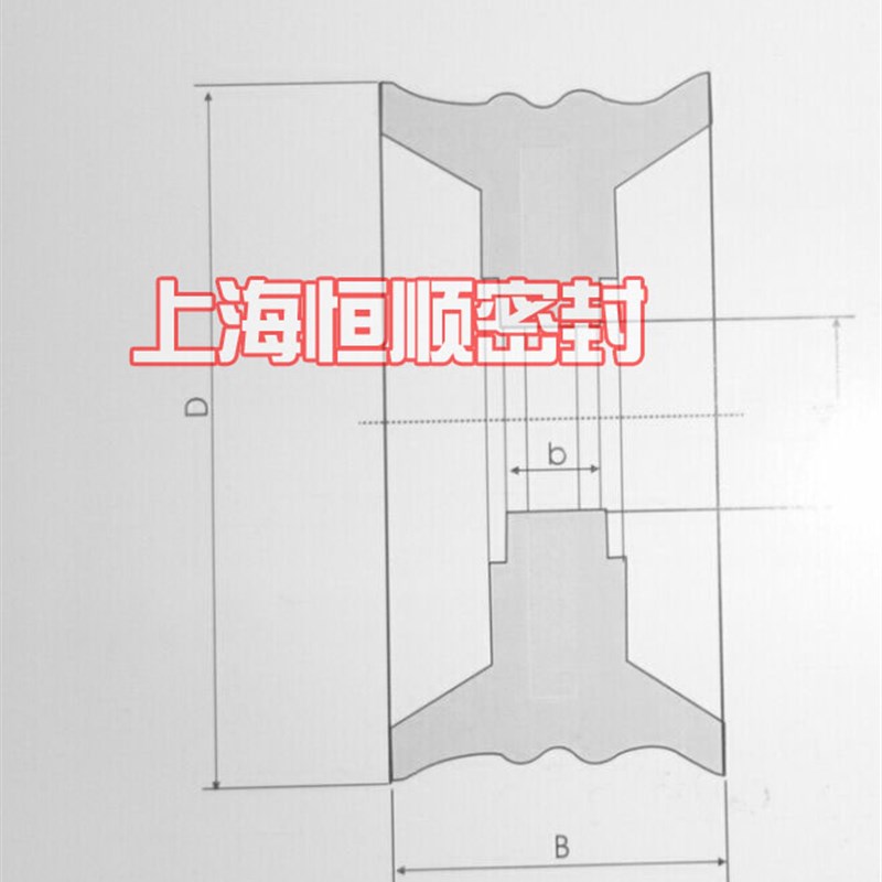 PDE PDF气动气缸双向整体活塞密封圈 DK25/32/40*8/10/12/16/18环