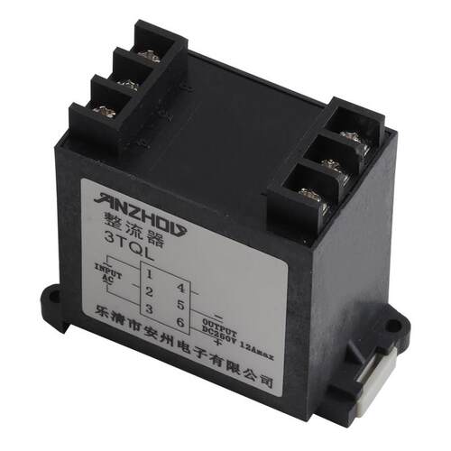 安州 整流器3TQL 6A 12A 导轨式桥式整流器