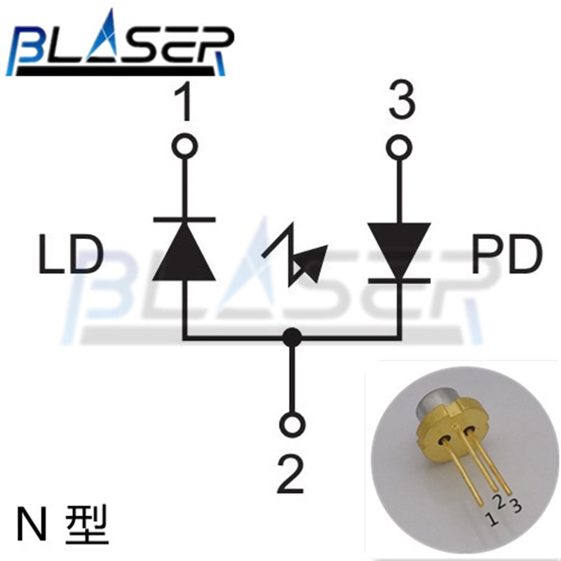 650nm 10mw 激光二极管 N型 5.6mm 激光管 Laser Diodes