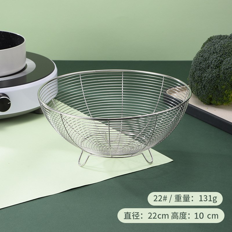 【新家的100个快递】不锈钢洗菜盆沥水篮碗盘沥水架家用厨房收纳