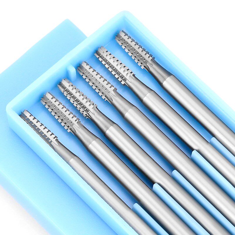 电动核雕刀斜牙吸眼吸珠刀铣刀钨钢雕刻木工具牙机微雕打磨精雕刀