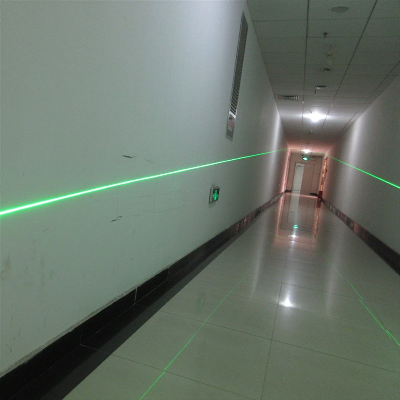 532nm250mw带温控绿光激光模组高稳定高亮度一字线十字线点状可选