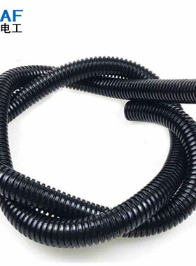 PE塑料波纹管AD10黑色蛇皮管AD13浪管AD25电缆保护套 AD15.8 21.2