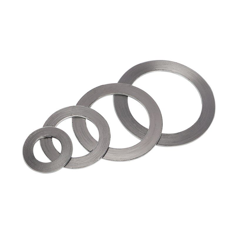 石墨金属缠绕垫片/高温法兰垫片/石墨垫圈垫片DN20/25/40/50/65/1